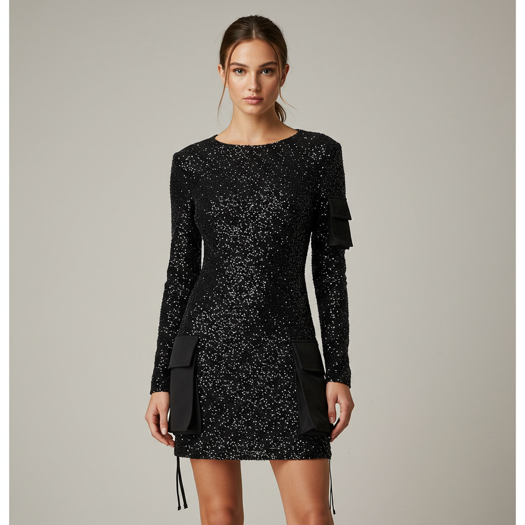 Shine & Stash Dress